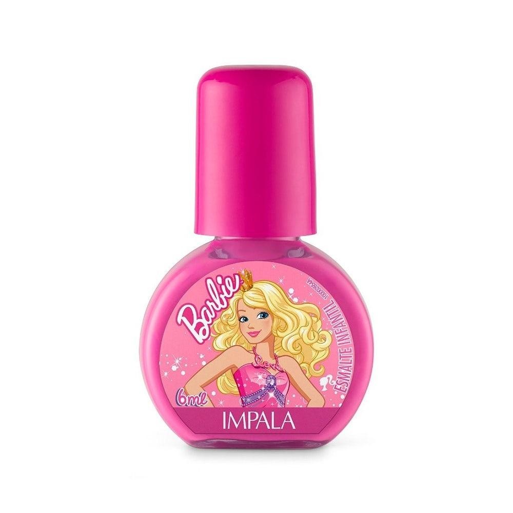 Esmalte Impala Infantil Cremoso Barbie Reino Cor-De-Rosa em Oferta na Shopee
