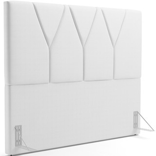 Cabeceira Cama Box Casal 140 cm Aurora W01 Facto Branco - Lyam Decor em Oferta na Shopee
