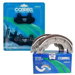 Pastilhas e Lonas de Freio Cb 300R Sem Abs 2009-2015 Cobreq