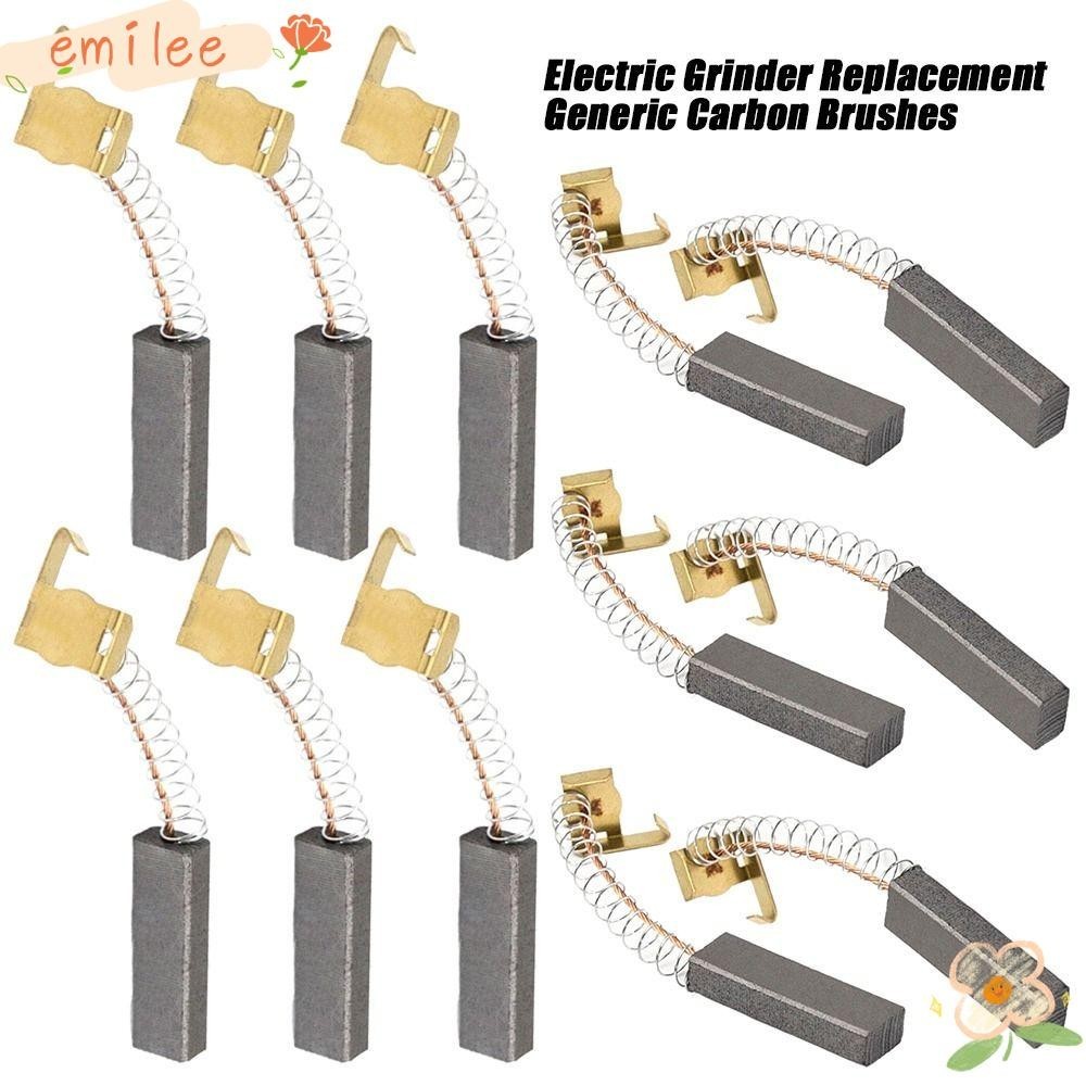 EMILEE 4pcs Escova Para Aspirador De Pó Acessórios De Alta Qualidade 6 * 10 * 32mm De Carvão