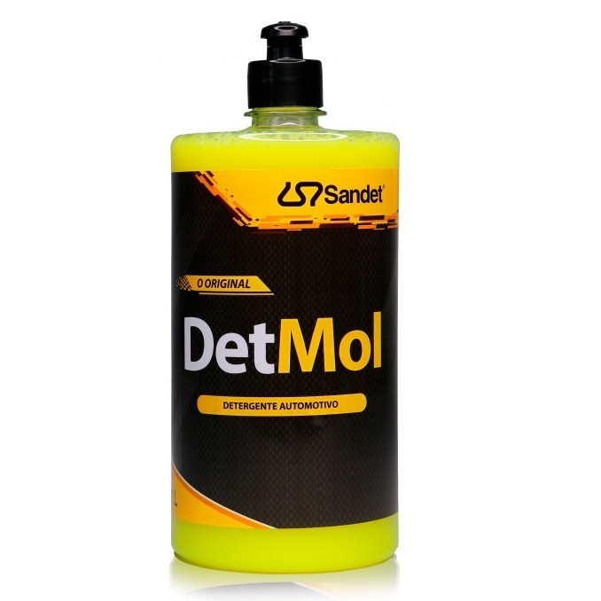 DETERGENTE LIMPEZA PESADA MOTO BIKE AUTOMOVEL  DETMOL 1 LITRO LAVAGEM CUIDADO