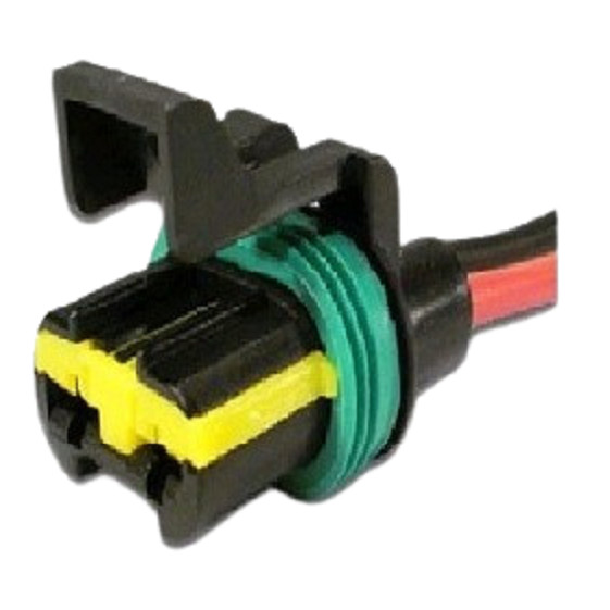 Conector Elétrico Femea 02 Vias Ventuinha - Palio - Tempra