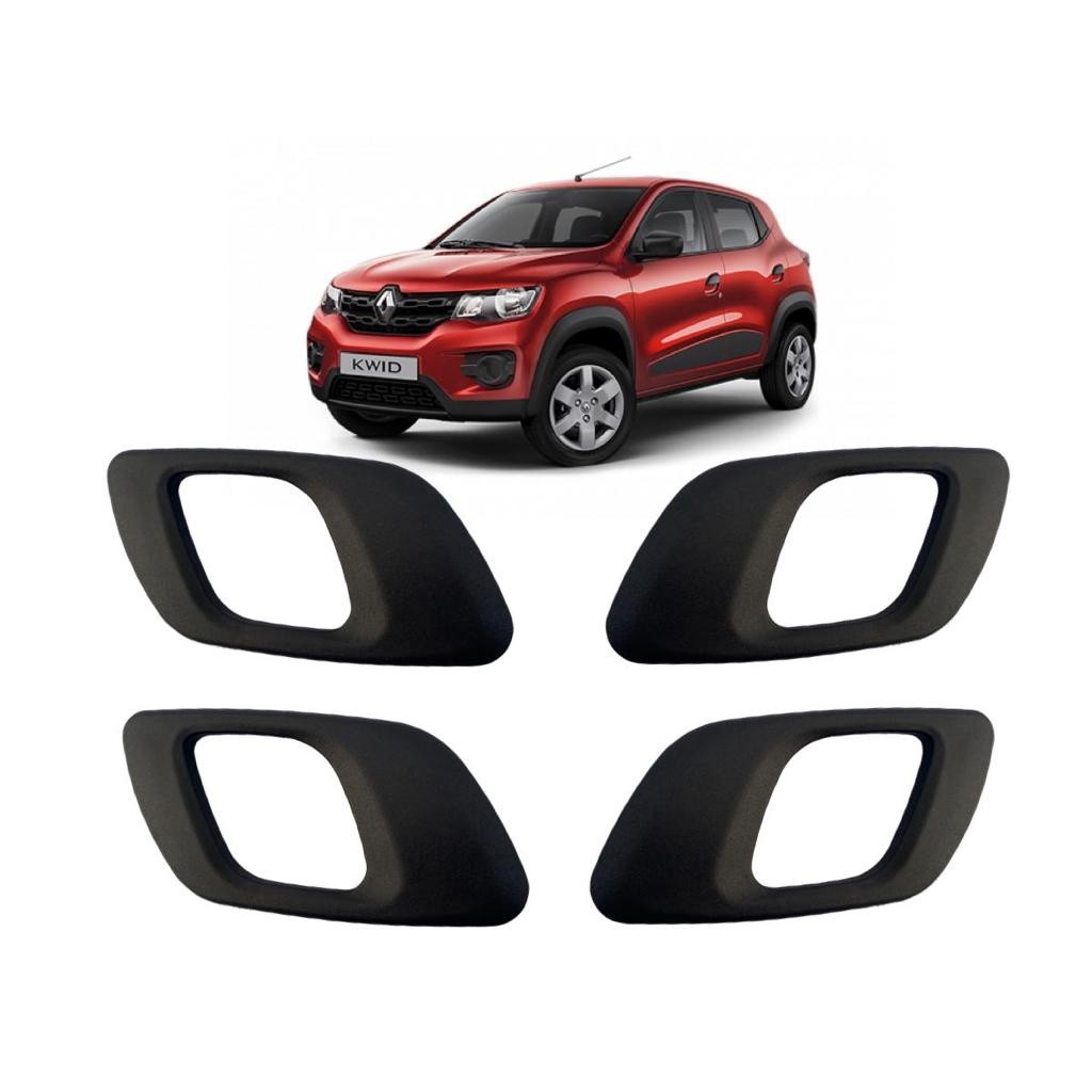 Gatilho Maçaneta Moldura Interna Puxador Renault Kwid 2016/2021 Diant Tras Ld/Le Haste Curva