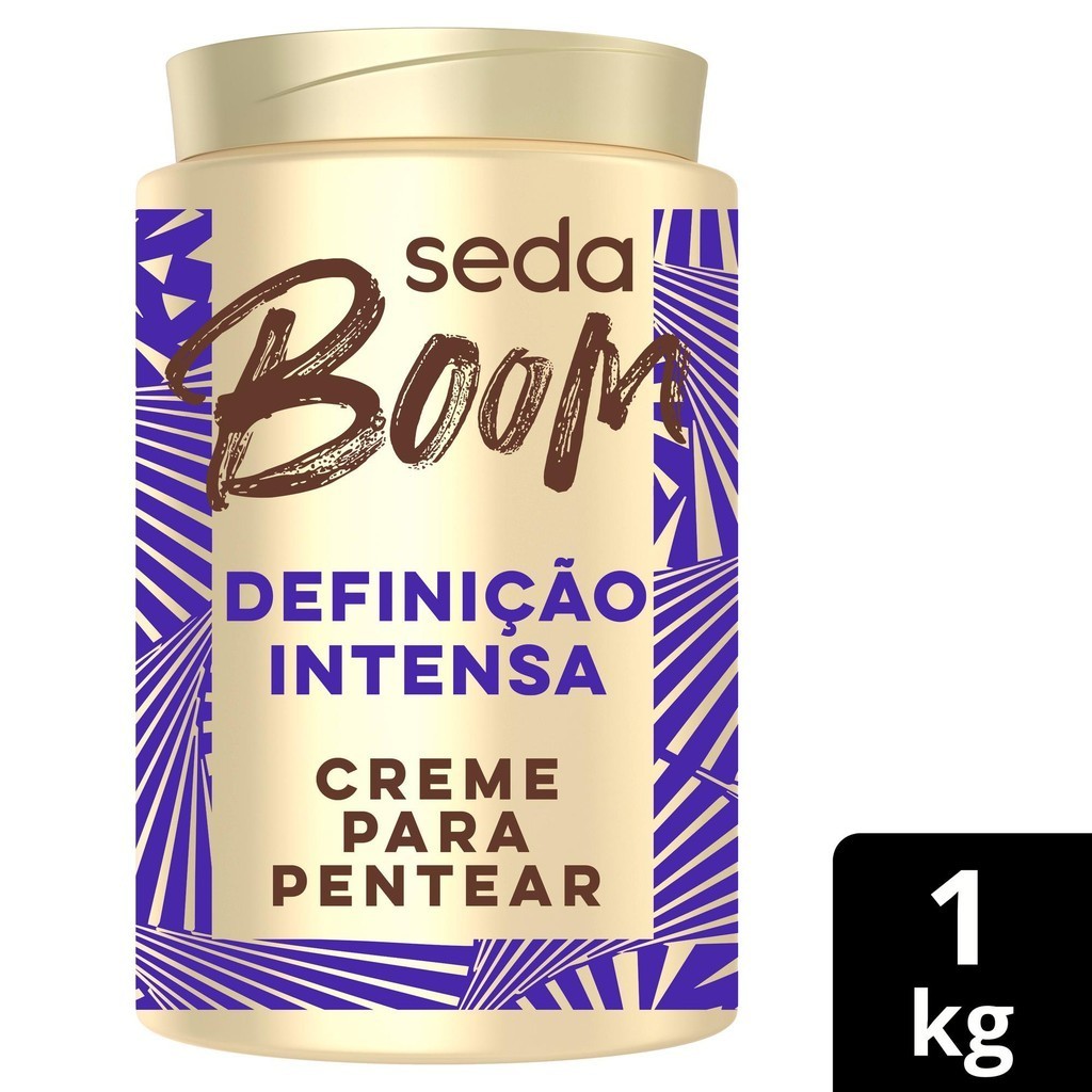 Creme para Pentear Seda Boom Definição Intensa 1kg em Oferta na Shopee