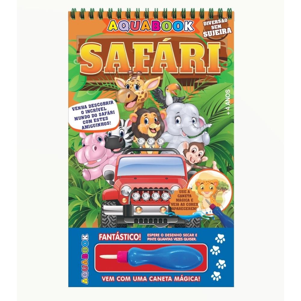 Aquabook Safari - com Caneta Mágica - Books & Magazines