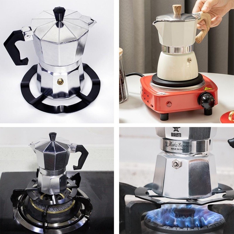 Redutor Grelha Base De Cafeteira Italiana Boca De Fogão E Cooktop Grelha De Queimador Gás