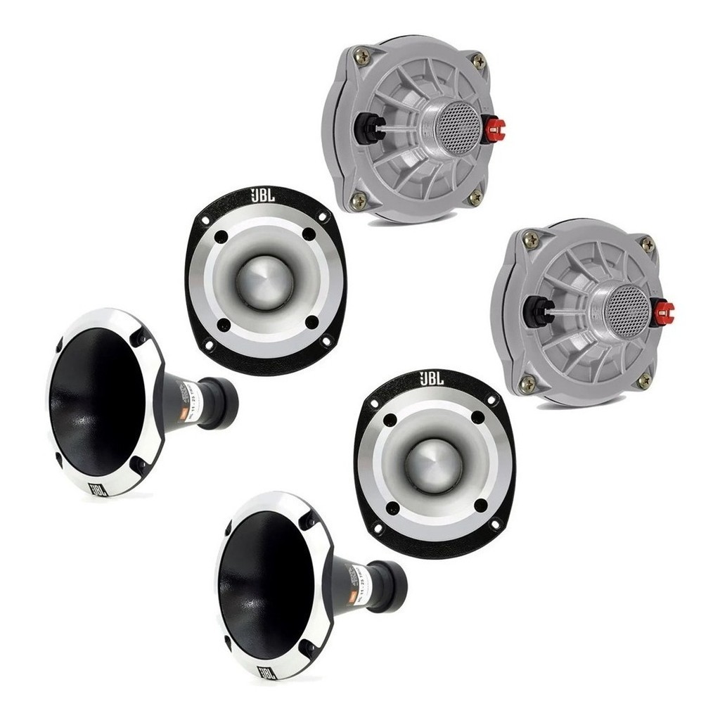 Kit 2 Driver JBL D250x + 2 Corneta HL11-25 + 2 Tweeter ST400
