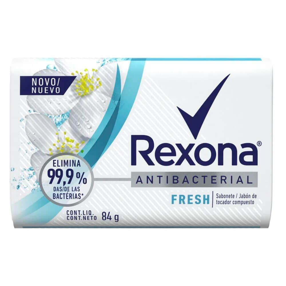 REXONA SABONETE ANTIBACTERIANO FRESH COM 84G - Beauty