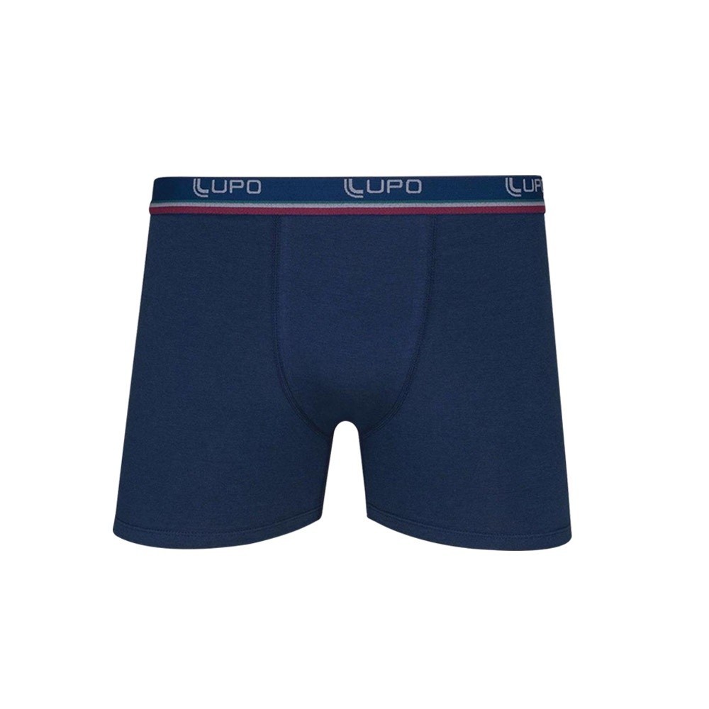 Kit 10 Cuecas Box Boxer Lupo de Algodão Sortidas - Men Clothes