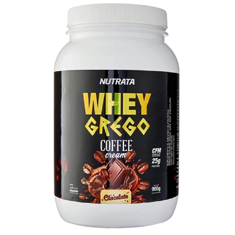 Whey Grego 900g Coffe Cream Chocolate - Nutrata