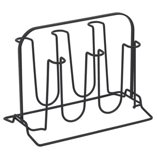 SUPORTE P/ 6 COPOS BLACK DELINEA em Oferta na Shopee