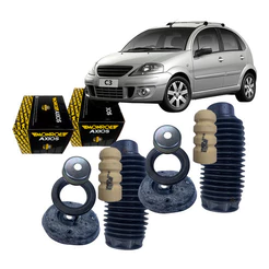 Par Kit Batente Dianteiro Original Axios C3 2002 2003 2004 2005 2006 2007 2008 2009 2010 2011 2012