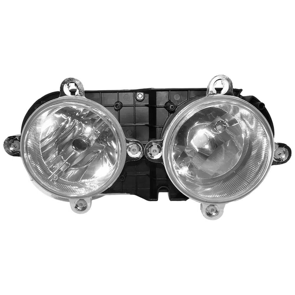 Farol Duplo Ford Cargo 2003 a 2006 Lente Vidro Orgus em Oferta na Shopee