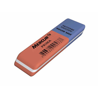 Borracha Apagavel Mercur Prima 40 Duas Cores em Oferta na Shopee