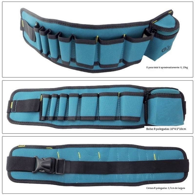 Cinto Cinturão Bolsa Forte Resistente Oxford Para Ferramentas Pedreiro Armazenamento Ferramentas em Oferta na Shopee