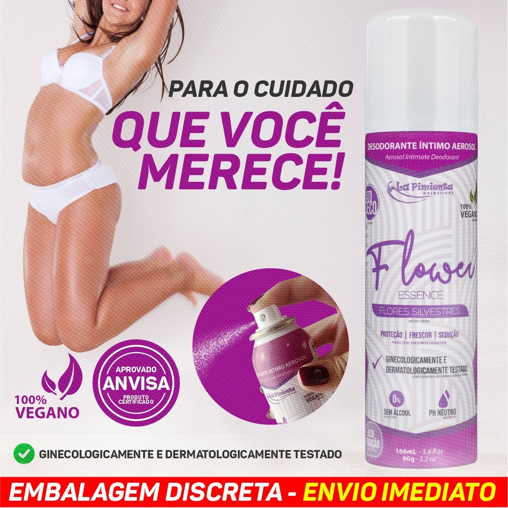 CUIDADO INTENSIVO PARA SUAS PARTES ÍNTIMAS - DESODORANTE