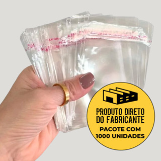 1000 und Saco Transparente Adesivado Com Aba Adesiva Direto da Fábrica em Oferta na Shopee