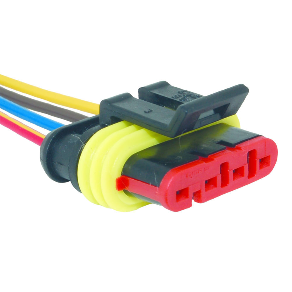 PLUG MEDIDOR BOMBA COMBUSTÍVEL PALIO 1996 Ate 2002 (4 Vias) - 79566 - TC1041031