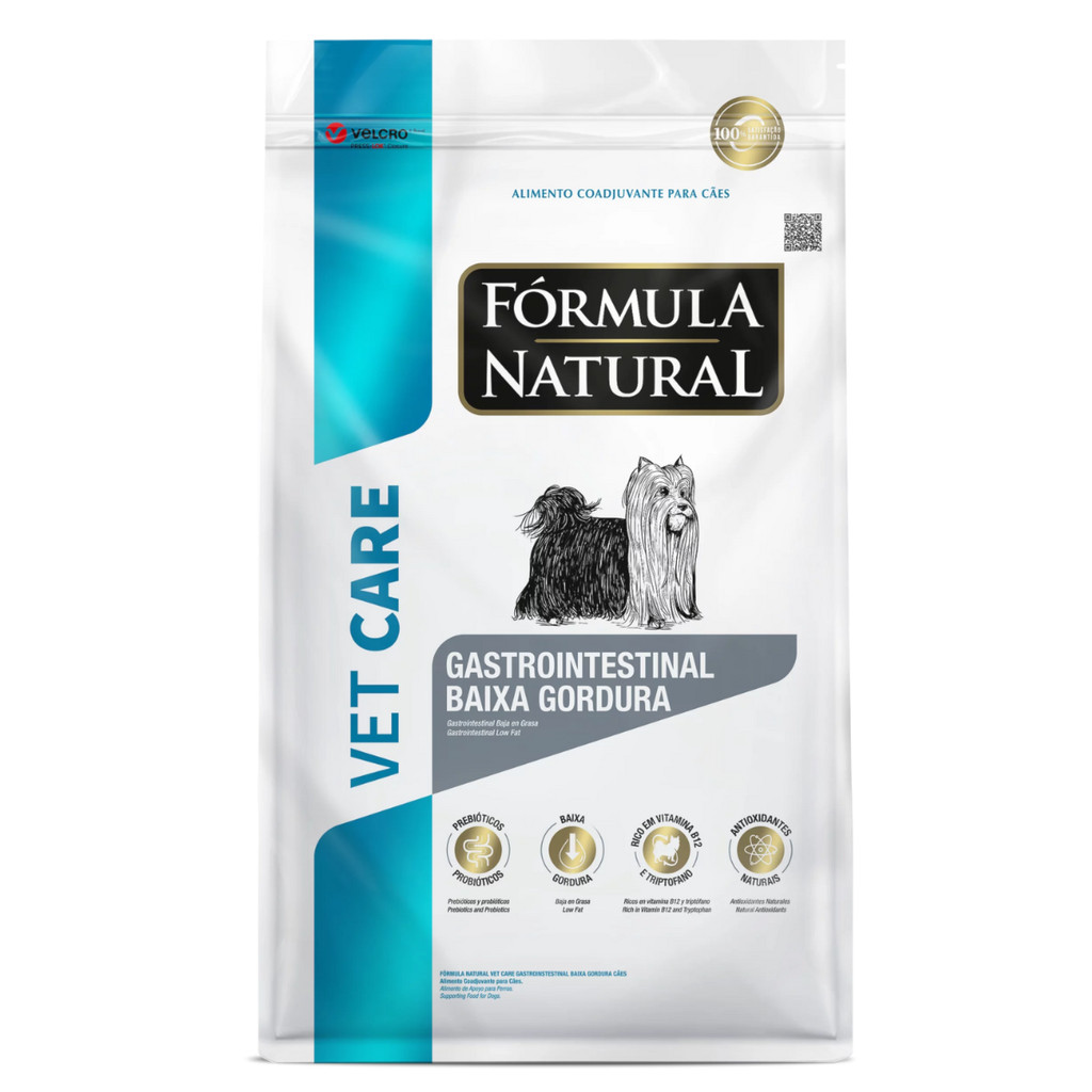 Ração Fórmula Natural Vet Care Gastrointestinal Baixa Gordura 2 kg para Cães Adultos - Pets