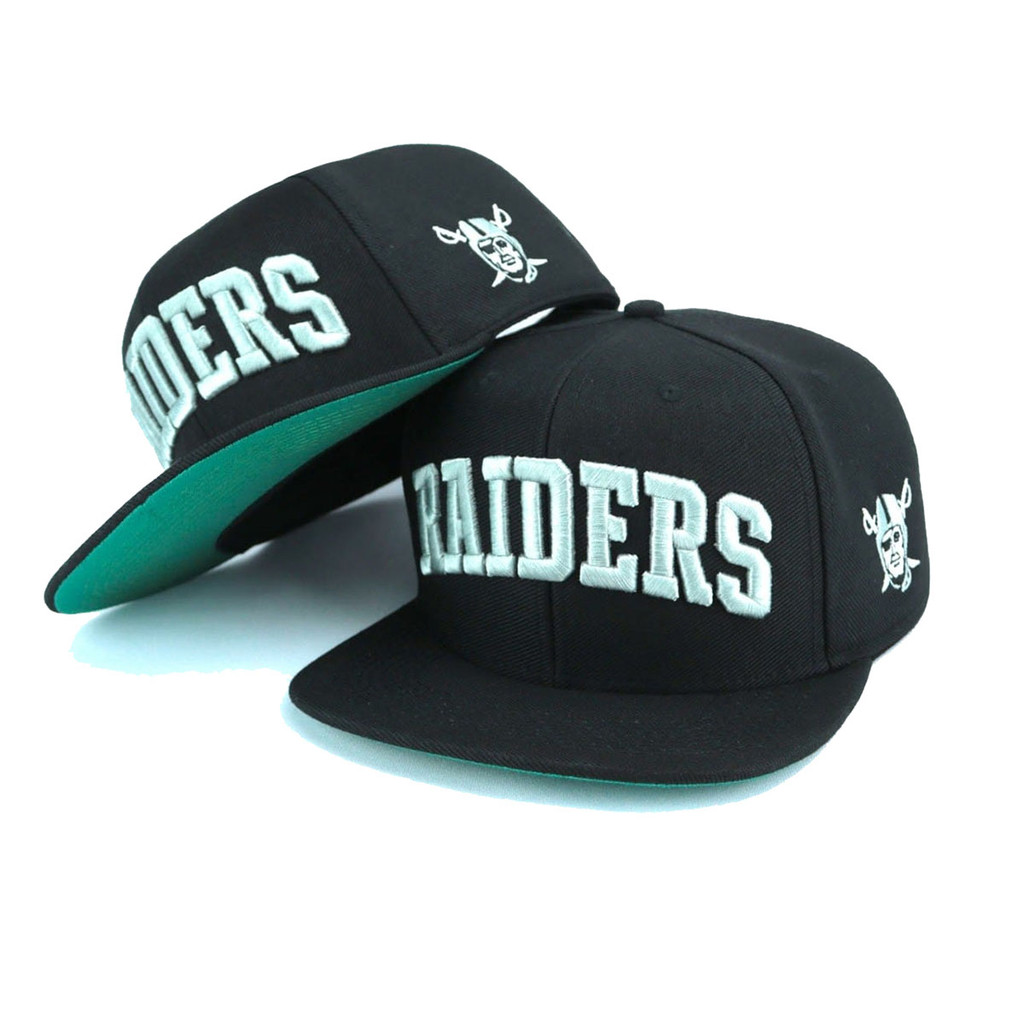 Boné Joker Snapback aba reta Raiders Outdoor Preto JOK-228