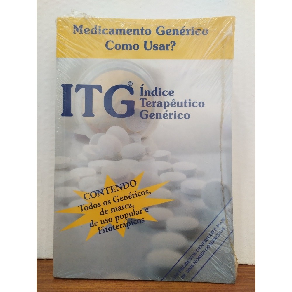 Itg, Indice Terapeutico Generico, Medic. Generico, Como Usar — R$ 24,00 em Shopee