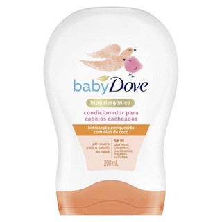 Condicionador Baby Dove Cabelos Cacheados 200ml em Oferta na Shopee