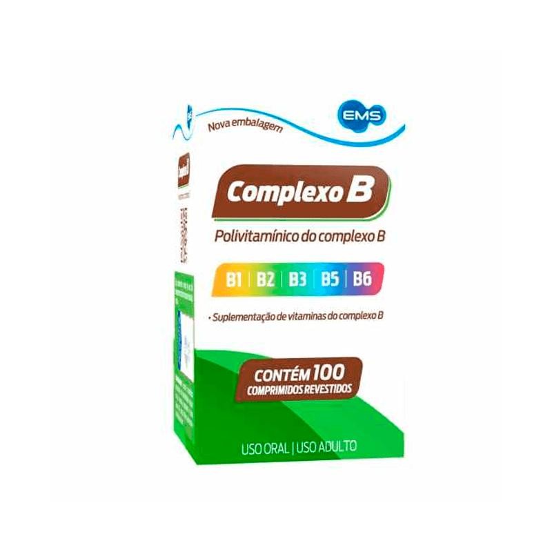 Polivitaminico Complexo B 100 Comprimidos Revestidos