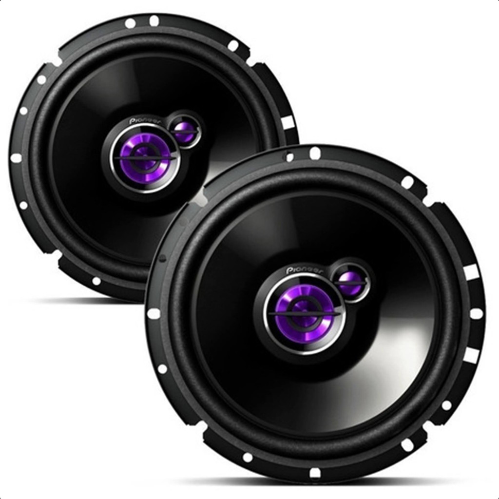 Alto Falantes Pioneer TS-1760BR 6 Polegadas Triaxial 2x50WRMS Som Automotivo Kit Par De Falantes em Oferta na Shopee