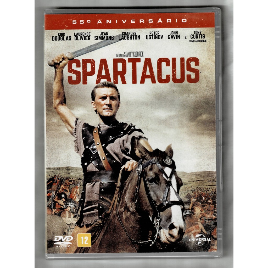 Spartacus DVD Duplo 55° Aniversário