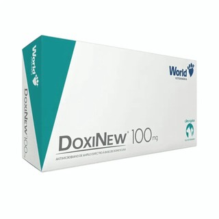 Doxinew 100MG Com 07 Comprimidos Para Cães e Gatos - World