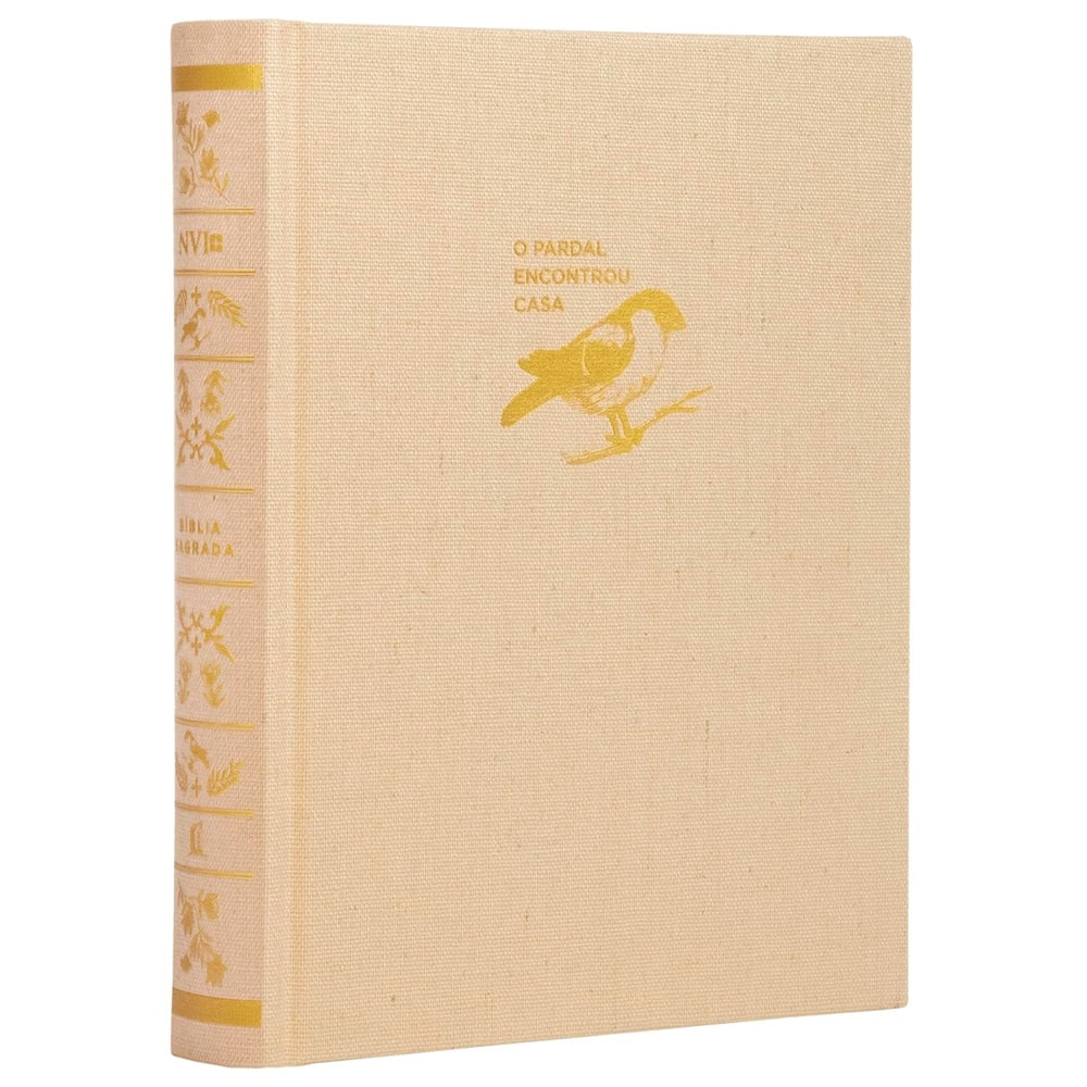 Bíblia Sagrada | NVI | Tecido Sobre Capa Dura | Pardal