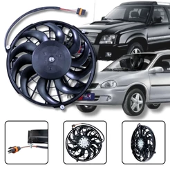Ventoinha do Condensador GM Corsa de 99 em diante e S10 2.8