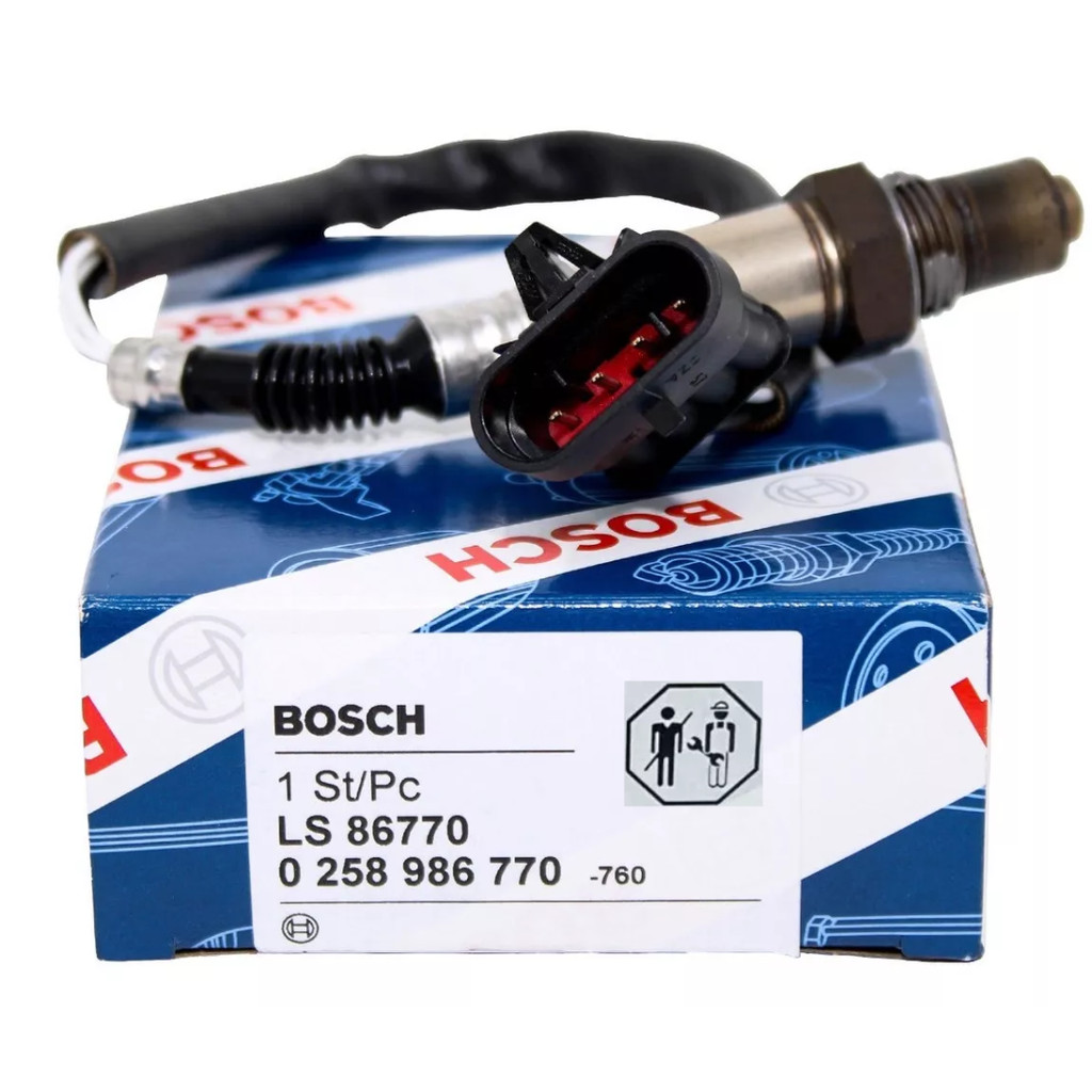 Sonda Lambda Chevrolet Celta / Meriva / Corsa 1.0 1.4 1.8 BOSCH LS86770 - 0258986770 em Oferta na Shopee