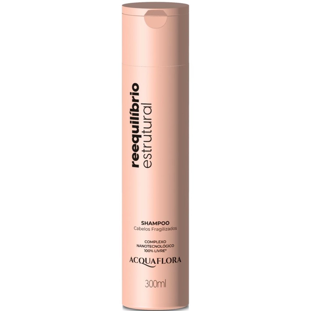 Shampoo Reequilíbrio Estrutural 300ml - Acquaflora em Oferta na Shopee