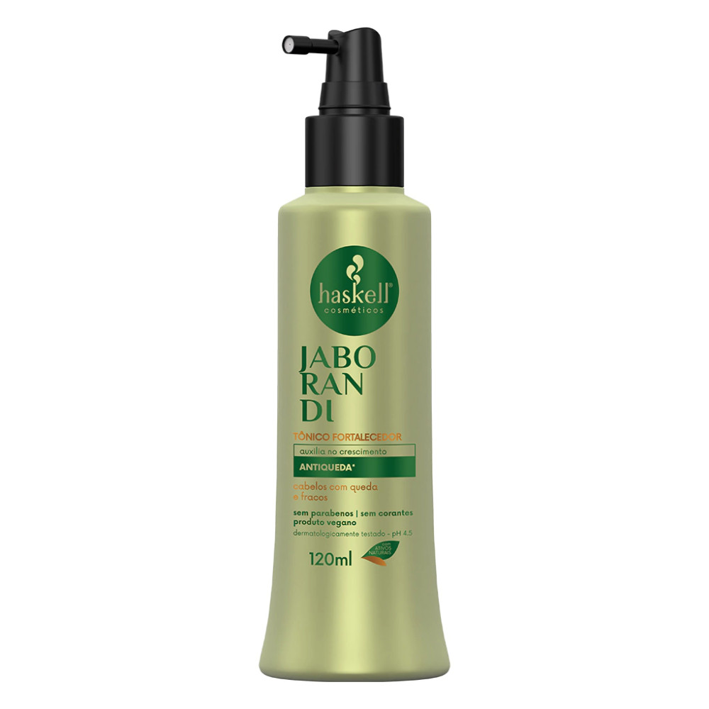 Tônico Fortalecedor Haskell Jaborandi Antiqueda 120ml