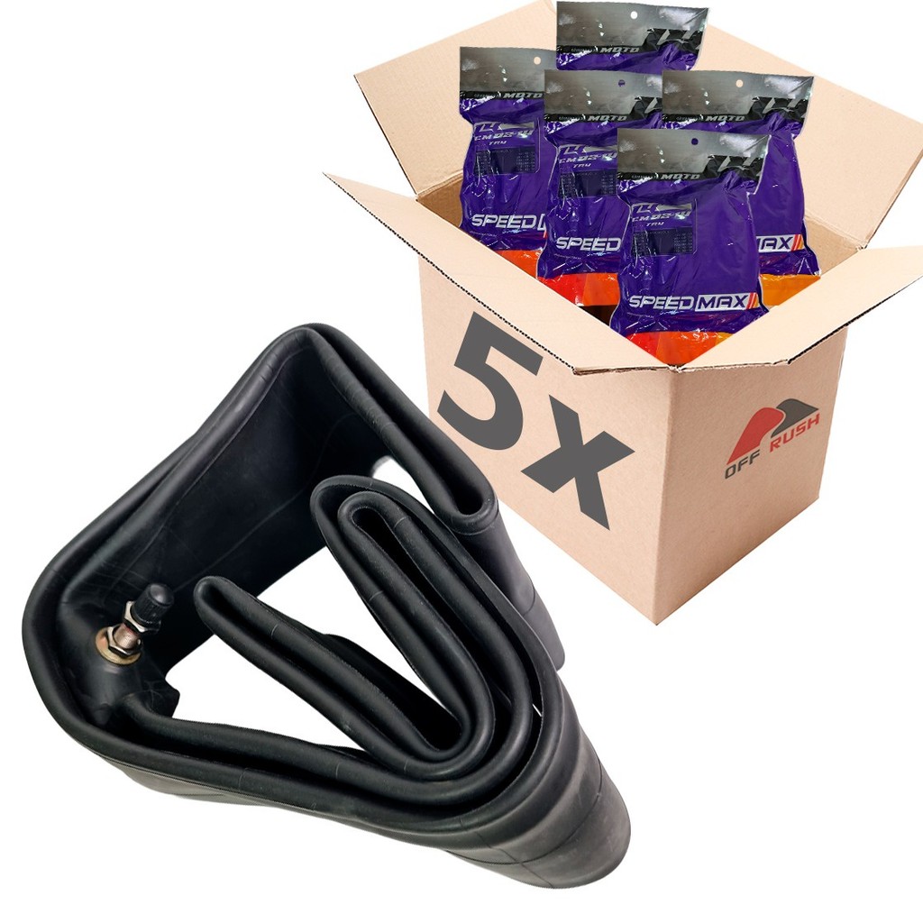 Kit 5 Câmaras de Ar Aro 19 - Speedmax - 90/90-19, 100/80-19 - Bros 125 150 160 Xre 190 Crosser Versys 300 Cb 400 450 em Oferta na Shopee