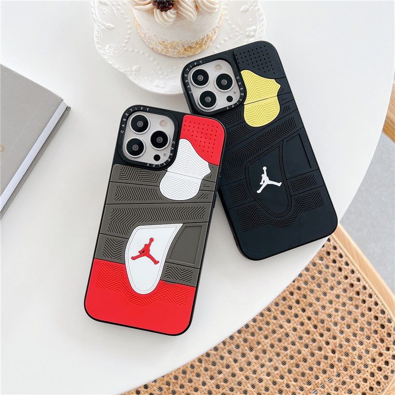 Capa de Telefone de Silicone 3D com Trapeze de Basquete para iPhone 16 15 14 13 12 11 Pro Max 7 8 X XR XS em Oferta na Shopee