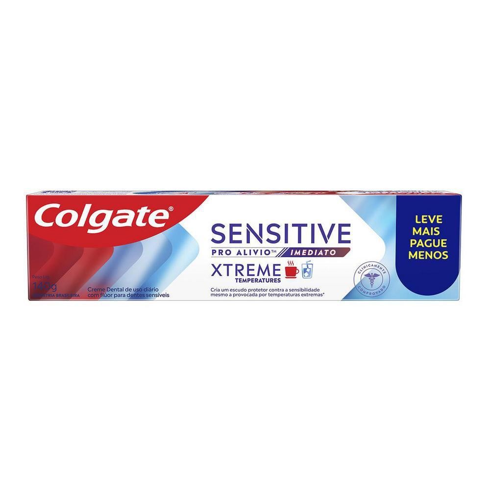 Creme Dental Colgate Sensitive Pro Alívio Imediato Temperature Xtreme 140g