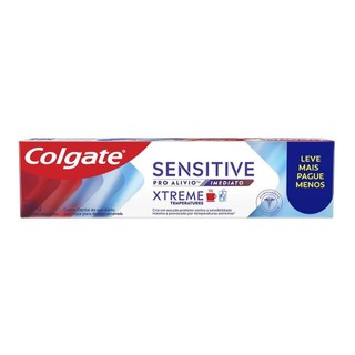 Creme Dental Colgate Sensitive Pro Alívio Imediato Temperature Xtreme 140g em Oferta na Shopee