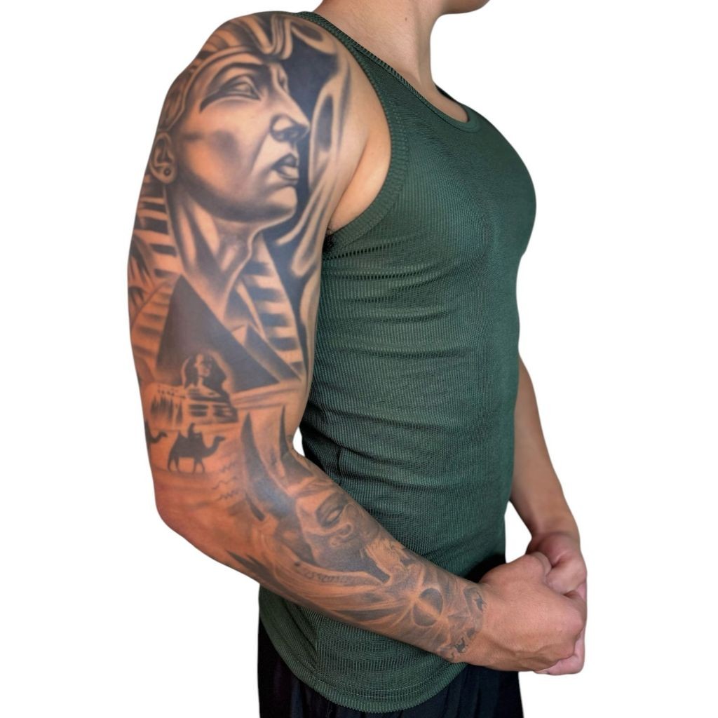 Regata Camiseta Masculina Modelo Americana Canelada Academia