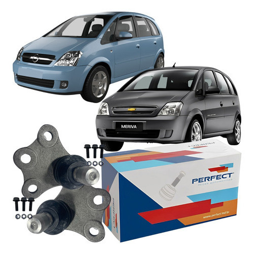 Par Pivô Bandeja Gm Meriva 1.8 16v 2002 Á 2012