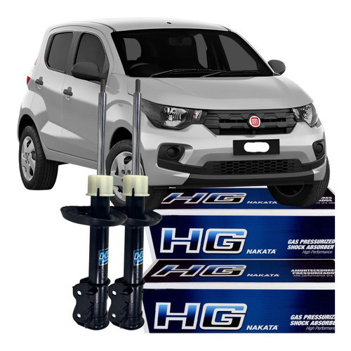 Par Amortecedor Dianteiro Nakata Fiat Mobi 1.0 2016 2020 em Oferta na Shopee