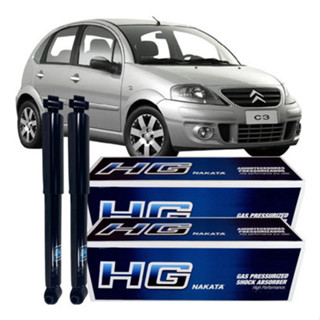 Par Amortecedor Traseiro Nakata Citroen C3 2003 À 2012 em Oferta na Shopee
