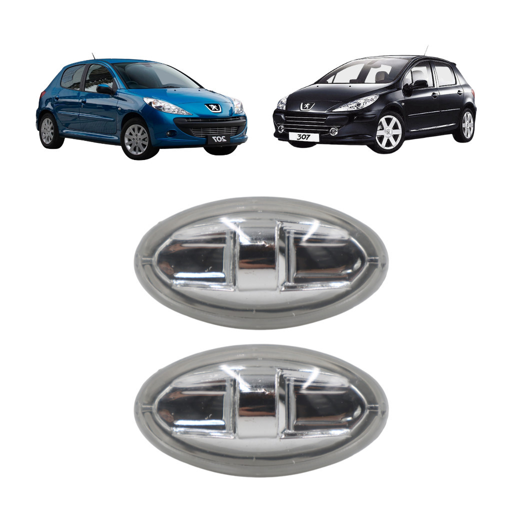 2 Lanterna Pisca Seta Lateral S/ Soquete Citroen C3 Berlingo Picasso Jumpy Jac Motors J2 J3 207 307