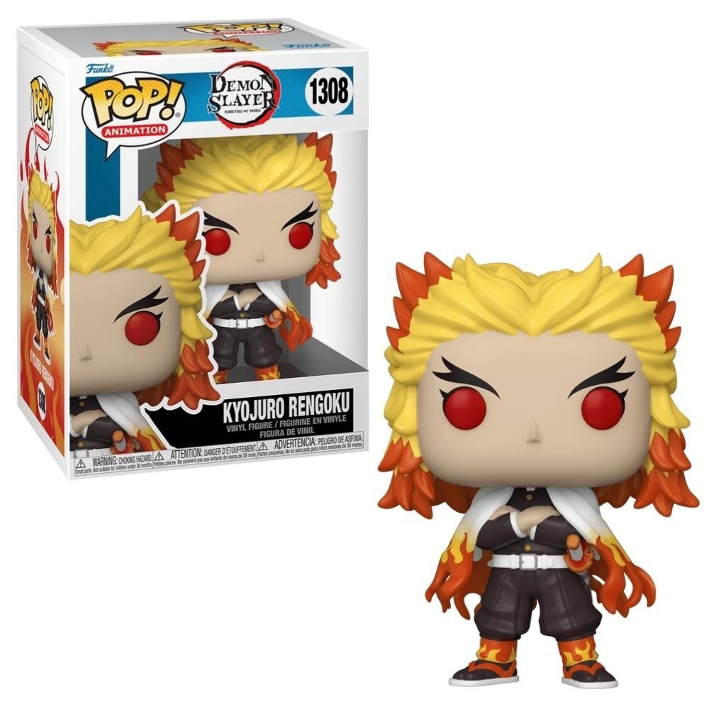 Boneco Funko Pop - Animation - Demon Slayer - Rengoku em Oferta na Shopee