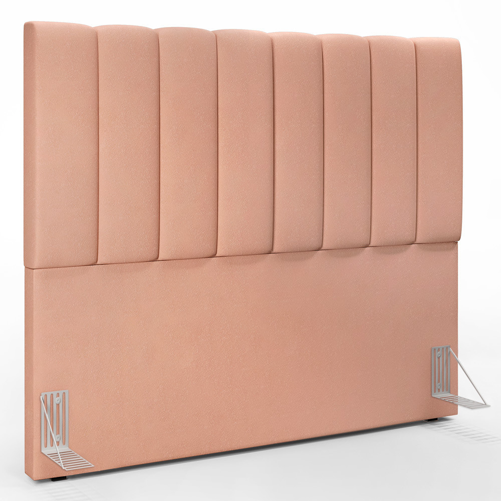 Cabeceira Cama Box Casal 140 cm Dália W01 Linho Rosê - Lyam Decor - Home & Living