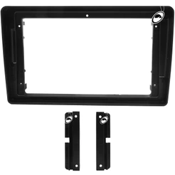 Moldura De Painel 2 Din 9" Polegadas Etios 2012 em Diante Todos os Modelos Preto