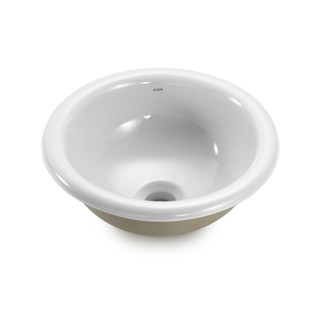 Cuba De Sobrepor Redonda Icasa P/ Lavatório Branca 32cm Il62 em Oferta na Shopee