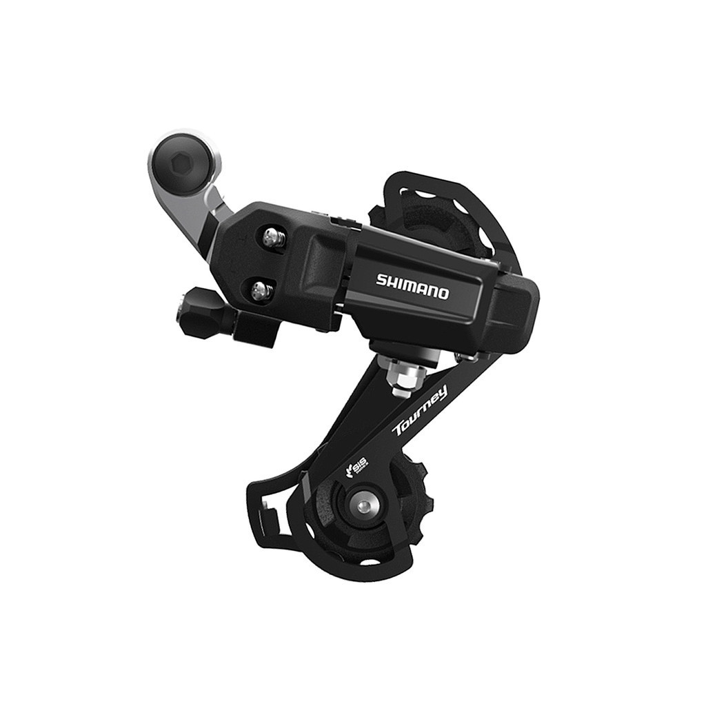 CÂMBIO TRASEIRO SHIMANO TOURNEY RD-TY200 GS SEM GANCHEIRA - 6V / 7V - ATÉ 28D