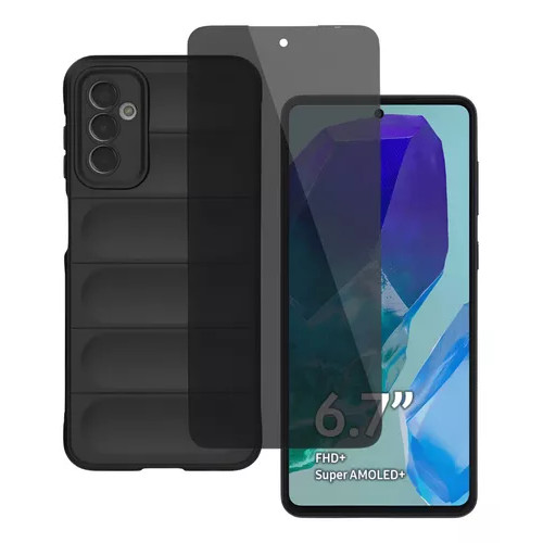 Capinha Para Galaxy M55 + Pelicula Privacidade Hydrogel